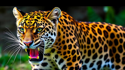 Obraz premium portrait of a leopard