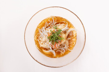 しらす明太子　おろし　そうめん