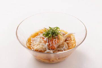 しらす明太子　おろし　そうめん