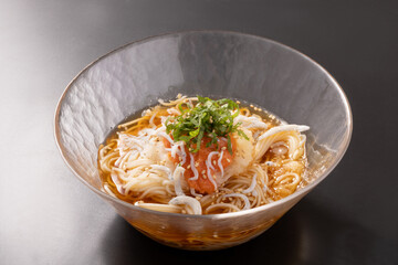 しらす明太子　おろし　そうめん