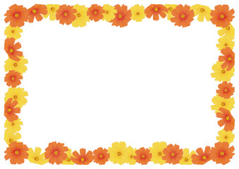 コスモスオレンジフレーム