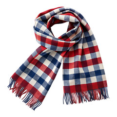 Fototapeta premium red and blue scarf