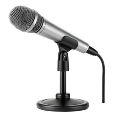 microphone isolated on white background