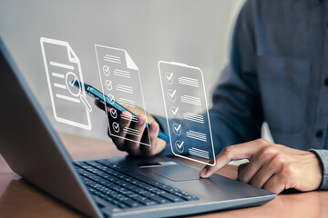 Document Verification and Digital Approval Process