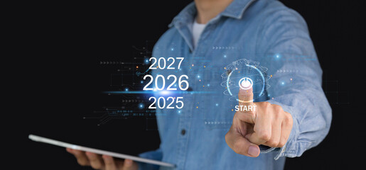 Future Planning and Technological Advancement Concept
