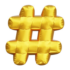 3D Punctuation # Balloon Illustration