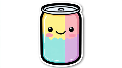 Soda with a Smile. Canned Happiness, Sparkled & Sealed