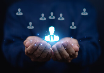  HR Business people use human resources effectively to find people who provide data management and...