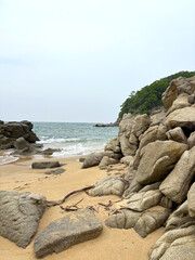 Vistas de Mar y agua desde playa o montaña