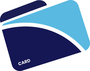 card icon vector design illustration. Debit , credit card icon
