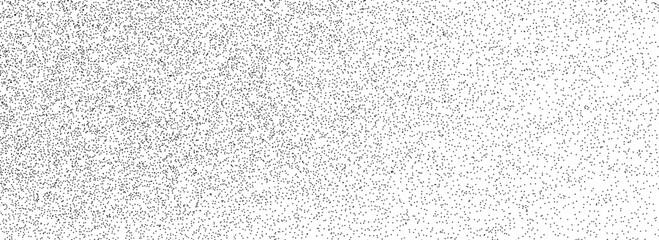 Abstract sand grain gradient texture. Stippled gritty noise background. Distressed dust particle overlay. Grunge dotted stone backdrop. Sand specks, speckles, granules wallpaper. Vector dot work grit