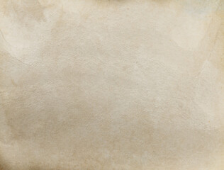 Abstract beige grunge paper texture.