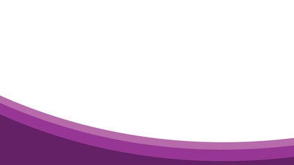 Elegant purple curved shapes background for presentation designs