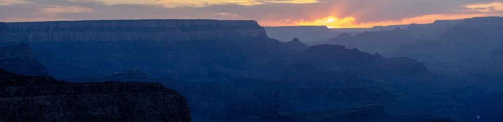 100 MP panorama of Grand Canyon at Sunset