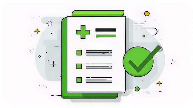 Abstract web design vector illustration with interface elements, buttons, and navigation icons