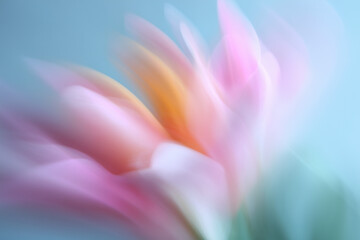 Dream Abstract Blurry Holographic Flower Posters,summer blossom flower iridescent background