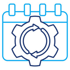 Automated scheduling grid