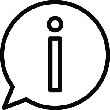 information sign icon vector
