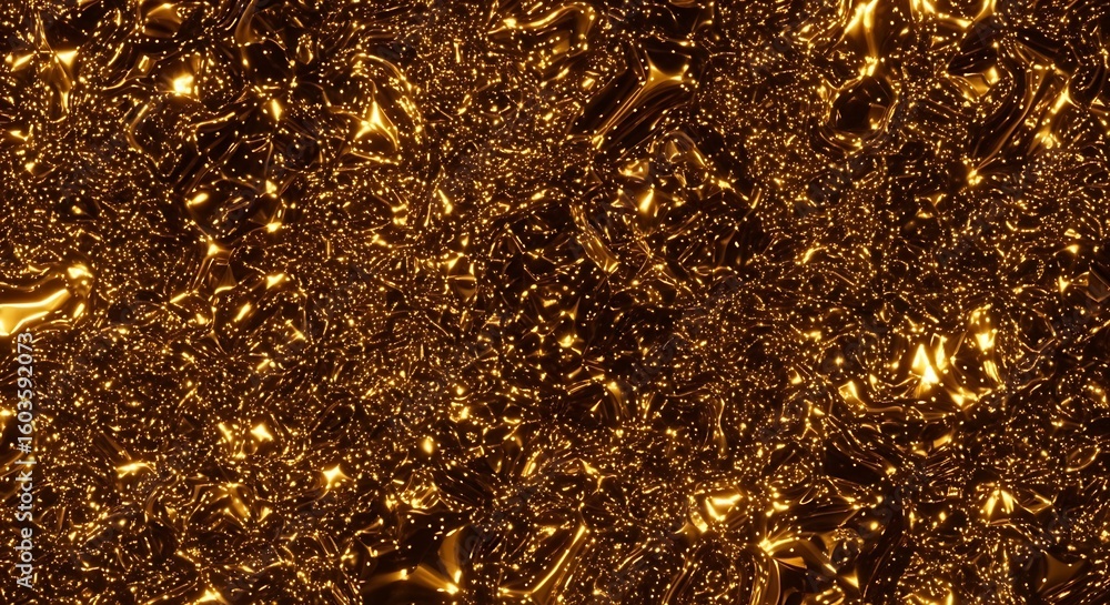 Poster abstract golden texture background with shimmering light and elegant design