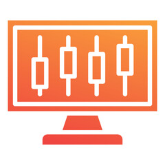 Stock Chart Icon