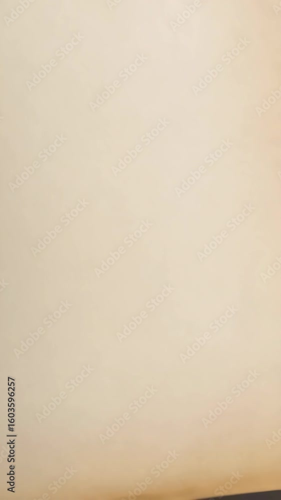 Poster abstract cream colored textured background featuring a curved border creating soft warm gradients an