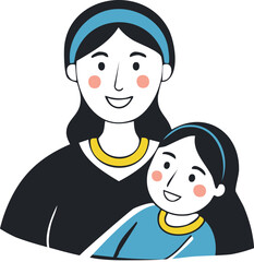 mother and daughter, Mother's Day concept
