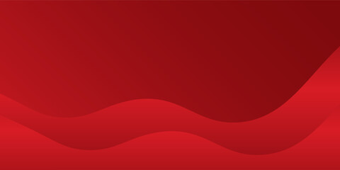 Red abstract background with dynamic shapes composition modern