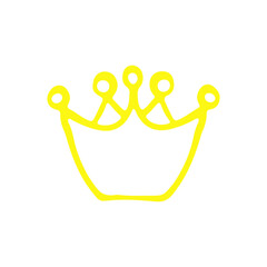 Hand Drawn Crown Element