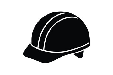 safety helmet vector icon illustration