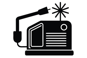 welding machine vector icon illustration