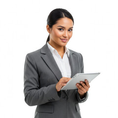 women holding tablet png, businesswomen with tablet, woman using tablet, professional woman with tablet, 