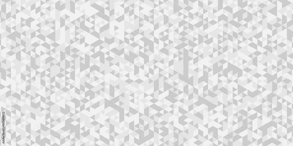 Poster minimal geometric pattern gray polygon mosaic triangle design, business and corporate background. ve