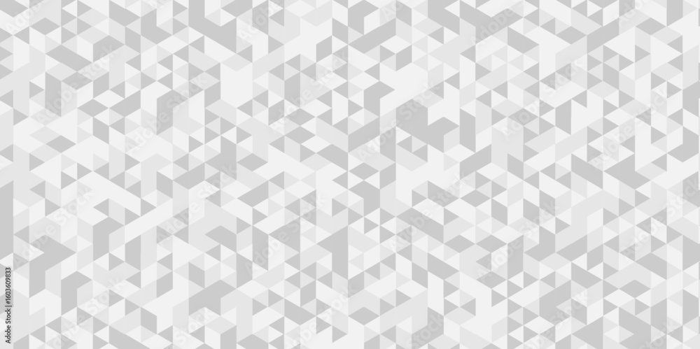 Poster minimal geometric pattern gray polygon mosaic triangle design, business and corporate background. ve