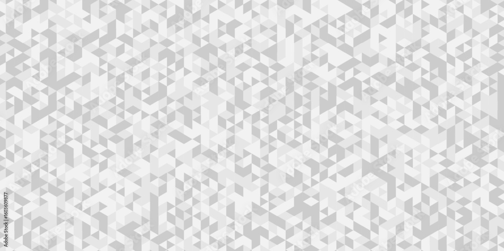 Poster minimal geometric pattern gray polygon mosaic triangle design, business and corporate background. ve