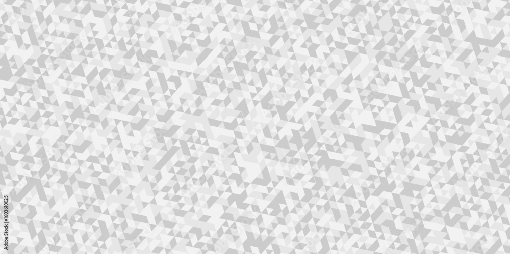 Poster geometric seamless white, gray cube square low polygon texture wallpaper. abstract surface creative 
