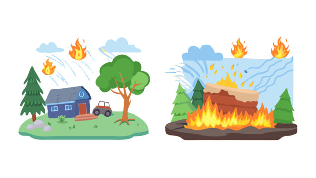 House fire safety tips and prevention methods for protecting your home and family from forest fires