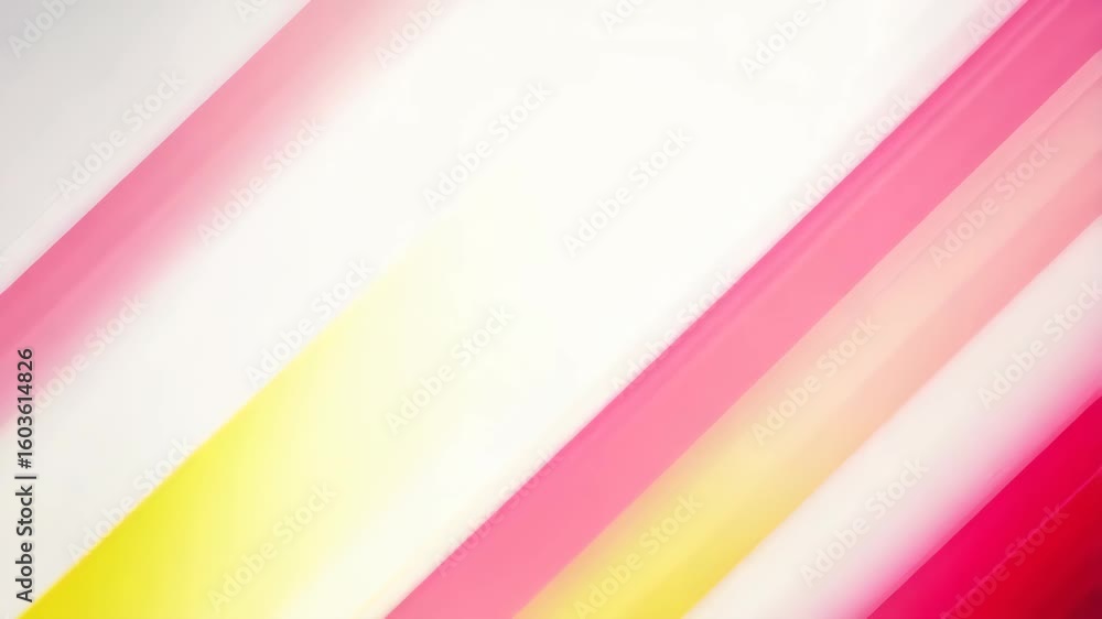 Poster abstract blurred backdrop featuring colorful stripes of red, pink, and yellow in a dynamic gradient 