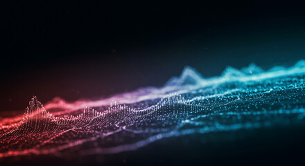 Cyber Security Abstract Data Visualization Network Background