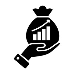 Profit Icon Glyph Version