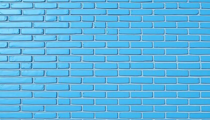 High resolution blue brick wall texture background for graphic design and wallpaper use cases