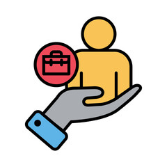 Employment Icon Color Version