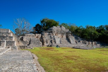 Edzna city ruins , Campeche.