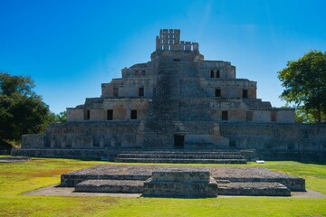 Edzna city ruins , Campeche.