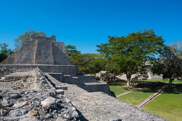 Edzna city ruins , Campeche.