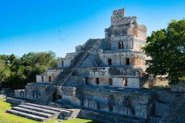Edzna city ruins , Campeche.