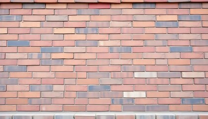 Brick wall texture background seamless pattern for design and decoration home exterior facade wall