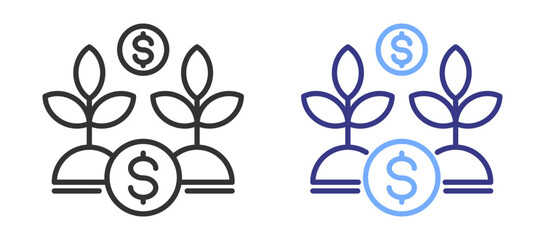 Agriculture Business icon color