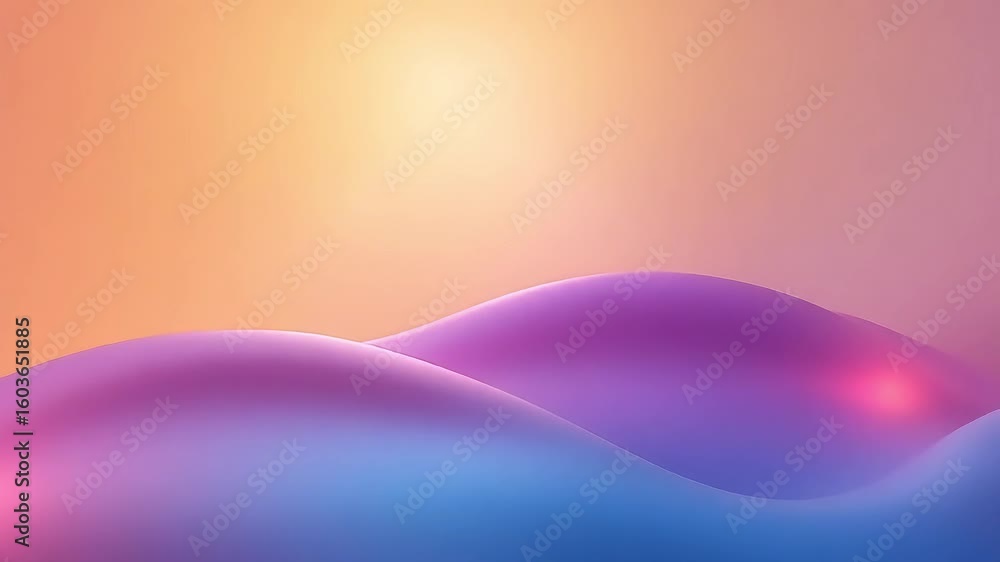 Aufkleber pastel gradient background animation loop for abstract presentation and wallpaper design 4k