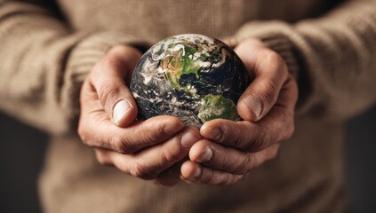 Earth held gently in cupped hands (2)