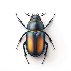 beetle, insect, bug, isolated, animal, macro, nature, white, black, stag, wildlife, scarab, close-up, brown, closeup, rhinoceros, invertebrate, horn, green, coleoptera, insects, pest, horned, wild,